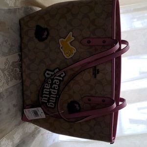 Coach disney sleeping beauty bag
